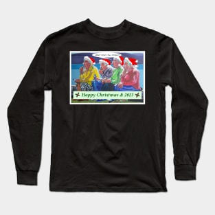 HAPPY CHRISTMAS GRANNIES Long Sleeve T-Shirt